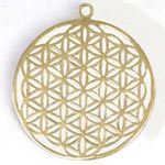 Amulets and Charms - Flower of Life Pendant - Click here for more info
