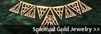 Unique Spiritual Gold Jewelry