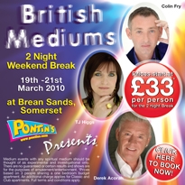 click here for Pontins Psychic weekend