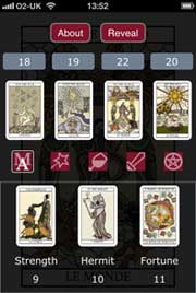 Tarot Card Combinations App