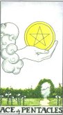 Tarot Meanings - Ace of Pentacles