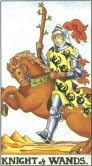 Tarot Meanings - Knight of Wands