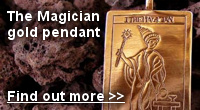 Gold Magician Pendant